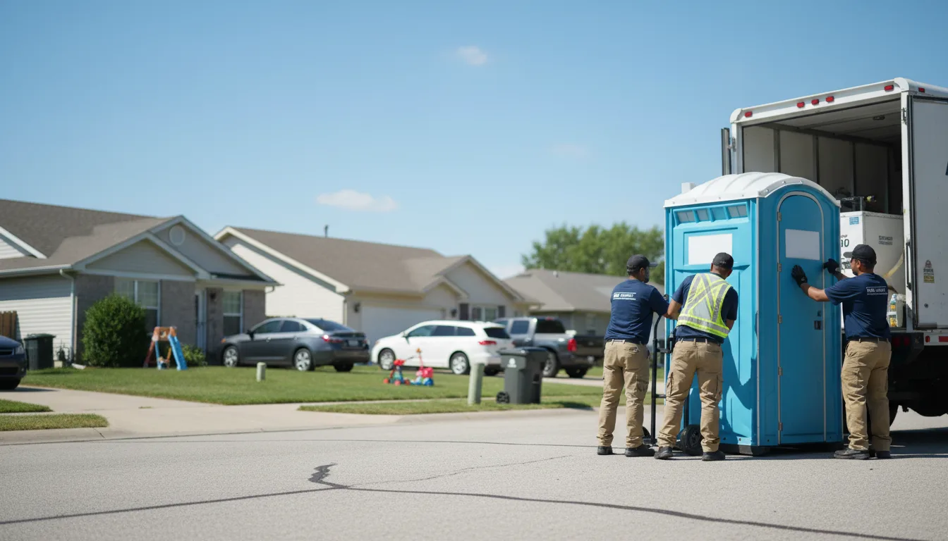 Standard Porta Potty Rentals in Ellisville, IL near me